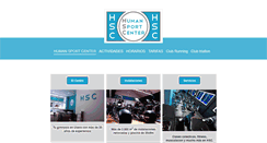 Desktop Screenshot of humansportcenter.com